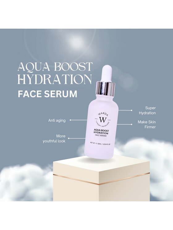 Warda Skincare Warda Skincare Aqua Boost Nawilżające serum do twarzy Serum