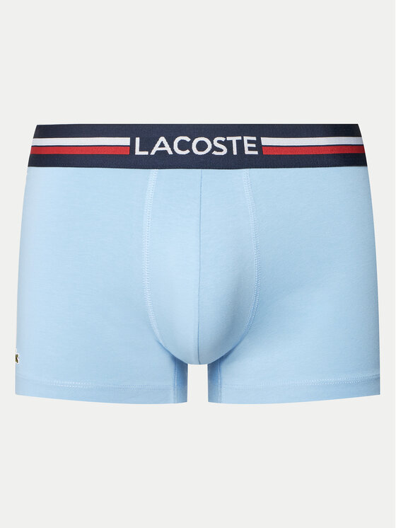 Lacoste Lacoste Set od 3 para bokserica 5H2390 Plava