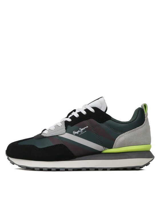 Pepe Jeans Pepe Jeans Sneakersy Foster Man Print PMS30944 Czarny