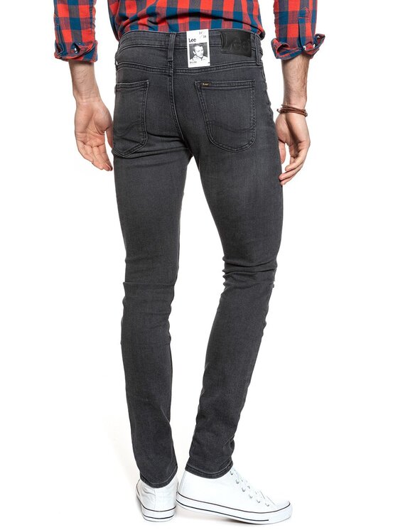 Lee Lee Jeansy MALONE Szary Skinny Fit