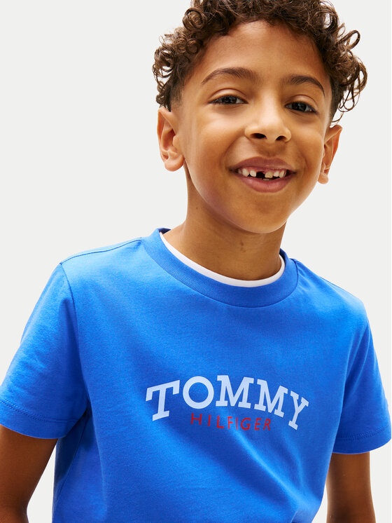 Tommy Hilfiger Tommy Hilfiger Póló KB0KB10263 Kék Regular Fit