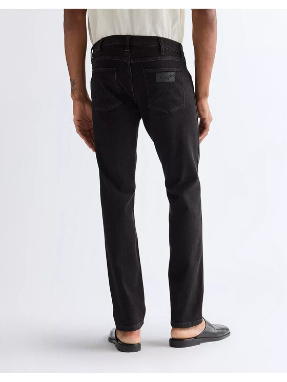 Wrangler Wrangler Jeansy 112377762 Czarny Regular Fit