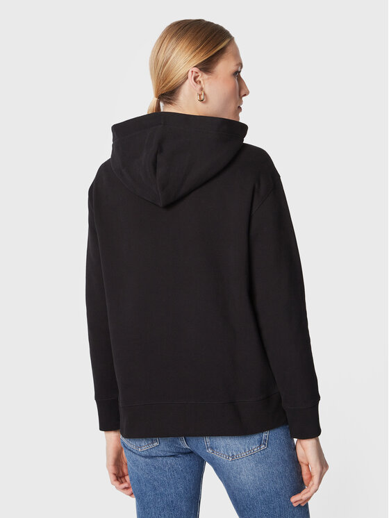Felpa C_Edelight_1 50468367 Nero Relaxed Fit