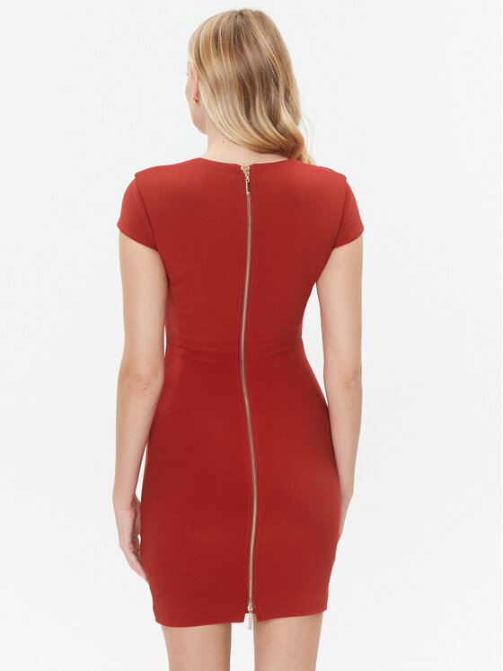 Marciano Guess Marciano Guess Vsakodnevna obleka 3BGK0N 6869Z Rdeča Bodycon Fit