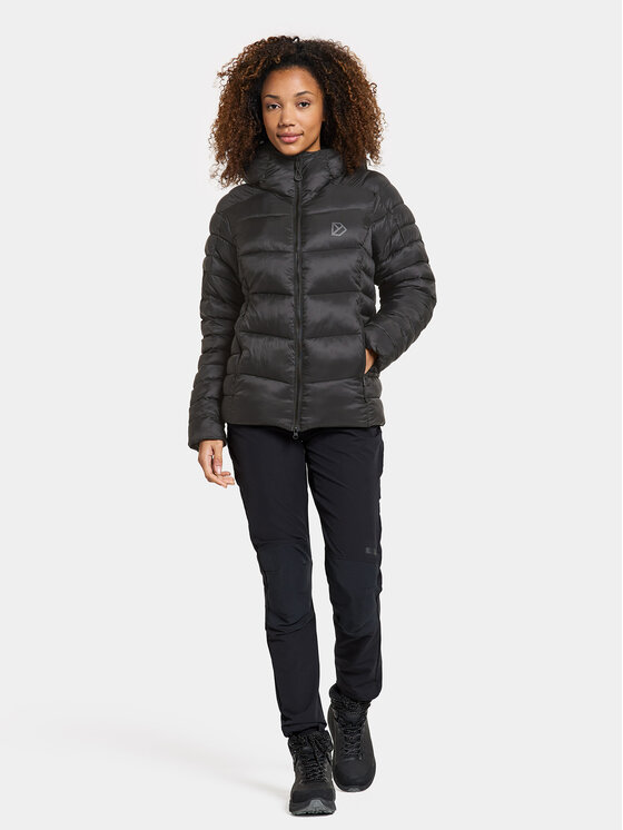 Didriksons Didriksons Μπουφάν χειμωνιάτικο June Wns Jkt 504945 Μαύρο Regular Fit