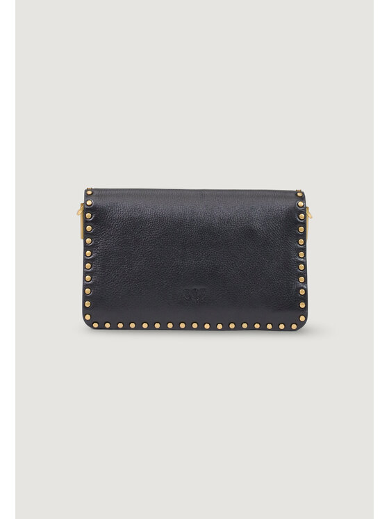 PINKO PINKO Τσάντα LOVE ONE SLOUCHY MN. STUDS SMA Μαύρο
