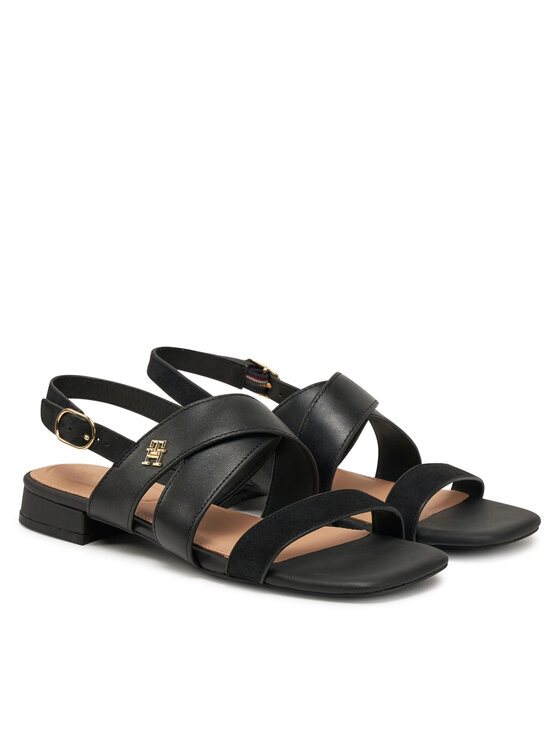 Tommy Hilfiger Tommy Hilfiger Sandale FW0FW08507 Crna