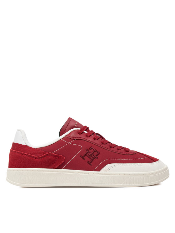 Tommy Hilfiger Sneakers Th Heritage Court Sneaker Sde FW0FW08037 Roșu