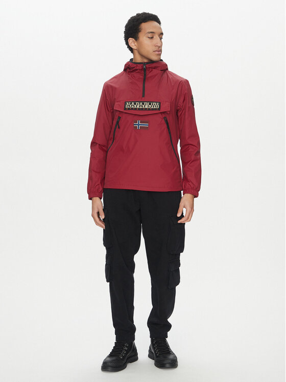 Napapijri Napapijri Μπουφάν anorak Rainforest NP0A4HX6 Κόκκινο Regular Fit