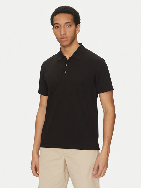Calvin Klein Calvin Klein Pólóing LV04LB220G Fekete Regular Fit