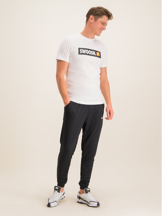 Nike Nike Тишърт Nsw Swoosh AR5027 Бял Regular Fit