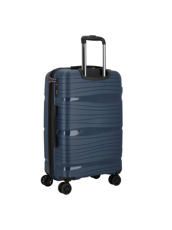 D&N D&N Komplet walizek 294470 Błękitny