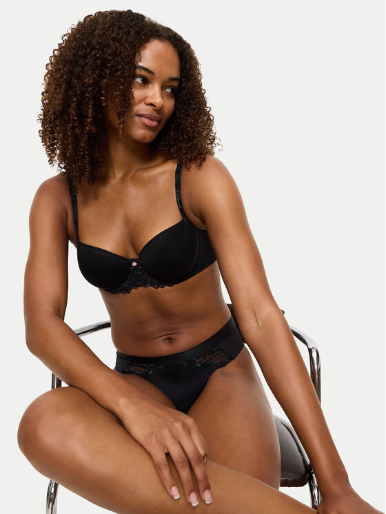Triumph Triumph Σουτιέν με μπανέλα Wild Azalea 10219858 Μαύρο