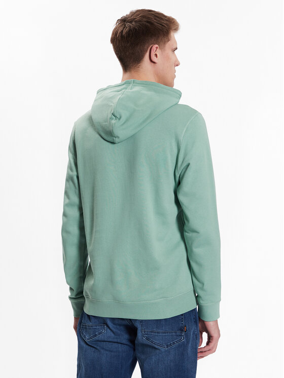 BOSS Boss Bluză 50468445 Verde Regular Fit