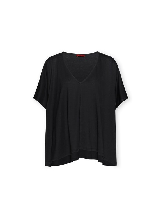 Elena Mirò Elena Mirò T-Shirt S800E003683N033 Czarny Regular Fit