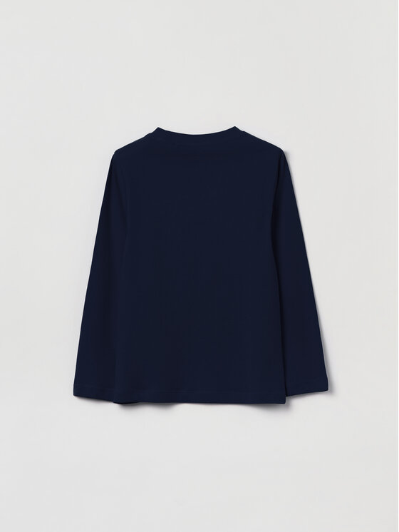 OVS OVS Blūze 1820583 Tumši zils Regular Fit