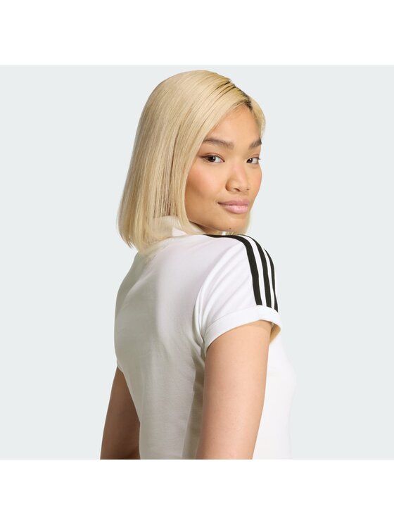 adidas adidas Polo 159123 Biały Slim Fit