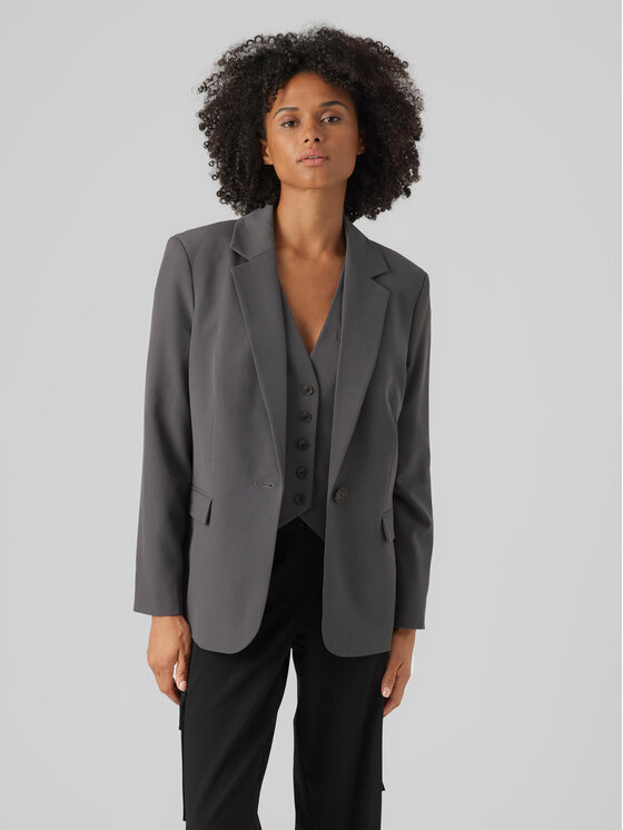 Vero Moda Vero Moda Піджак 10282655 Сірий Loose Fit