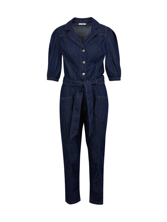Orsay Orsay Kombinezon 450016550000__38 Granatowy Slim Fit