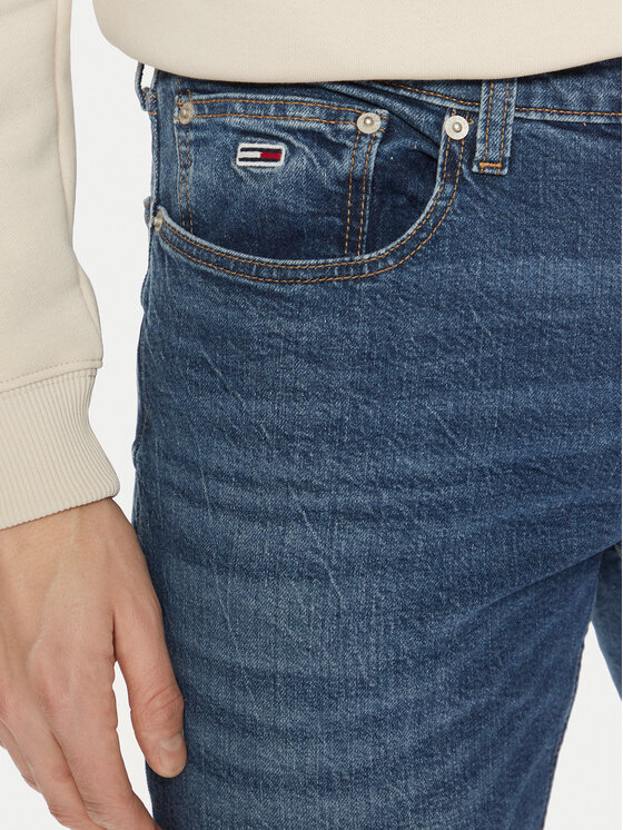 Tommy Jeans Tommy Jeans Blugi Scanton DM0DM21136 Albastru Slim Fit