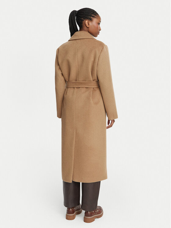 Weekend Max Mara Weekend Max Mara Вовняне пальто Bronte 2625016112 Світло-коричневий Regular Fit