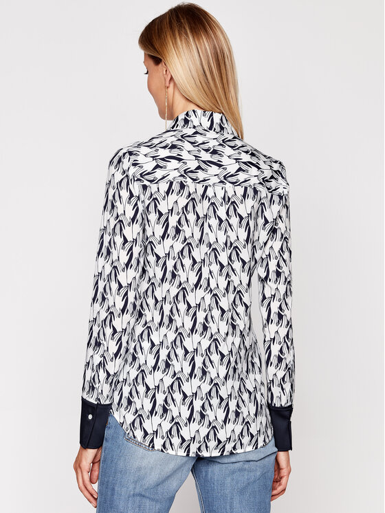 Camicia Printed Viscoze Twill 2420WSH002146B