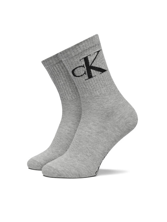 Calvin Klein Jeans Calvin Klein Jeans 2er-Set hohe Damensocken 701228811 Grau