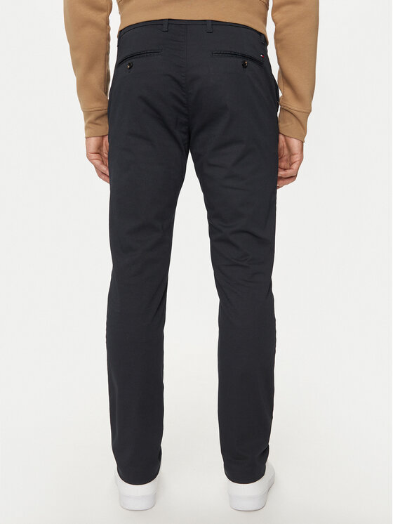 Tommy Hilfiger Tommy Hilfiger Chinos MW0MW35638 Sötétkék Slim Fit