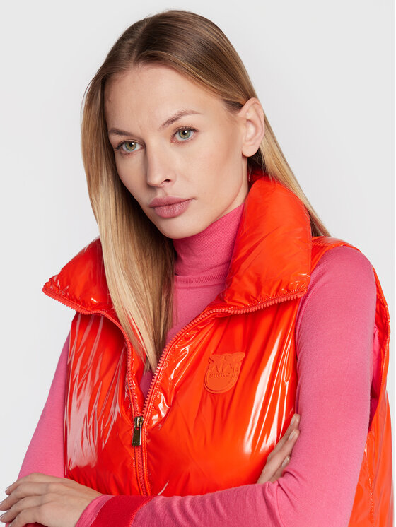 PINKO PINKO Prsluk Gracia 1G181P A00N Narančasta Regular Fit