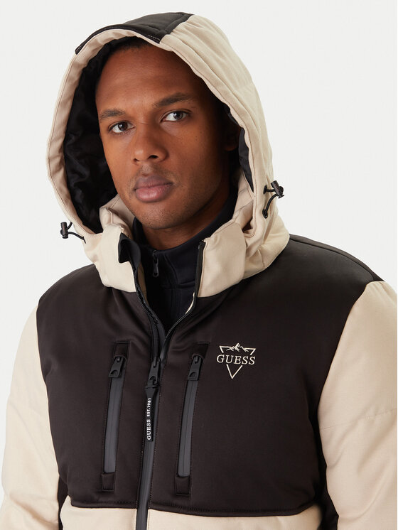Guess Guess Lyžiarska bunda M5BL0N WF182 Béžová Regular Fit