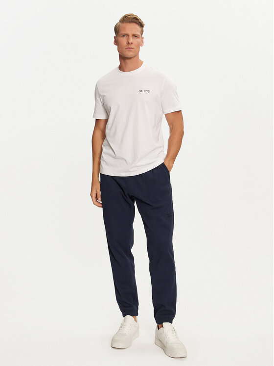 adidas adidas Spodnie dresowe Trefoil Essentials IY2305 Granatowy Regular Fit