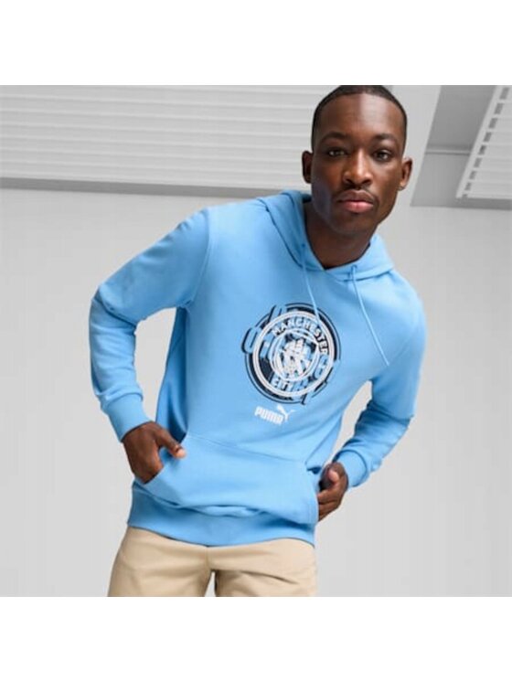 Puma Puma Bluza 777776 Niebieski Regular Fit