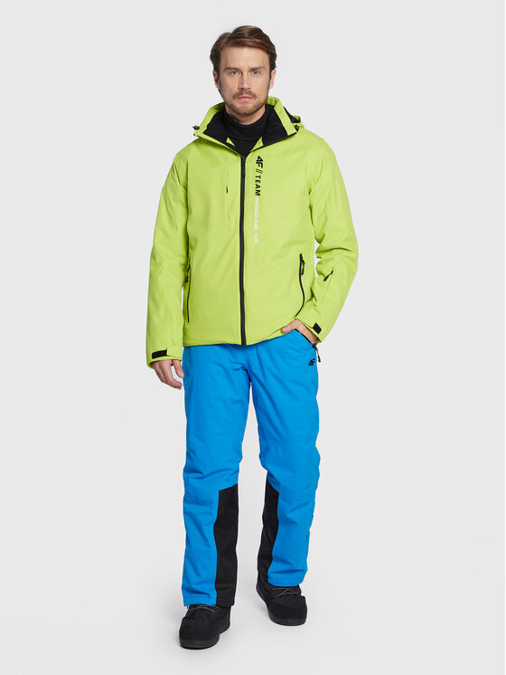 4F 4F Pantaloni de schi H4Z22-SPMN006 Albastru Regular Fit