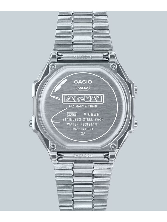 Casio Casio Zegarek A168WEPC-7AER Srebrny