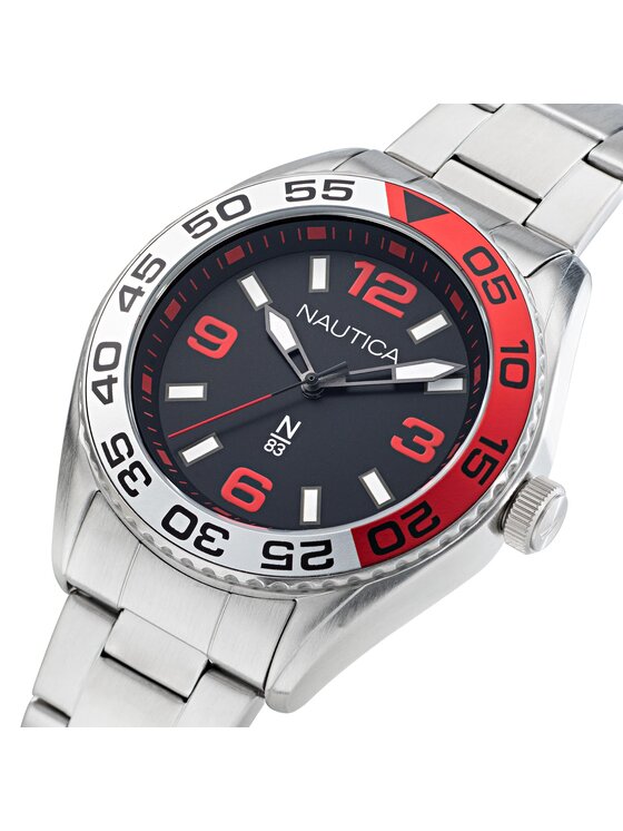 Nautica Nautica Pulkstenis NAPFWS306 Sudraba