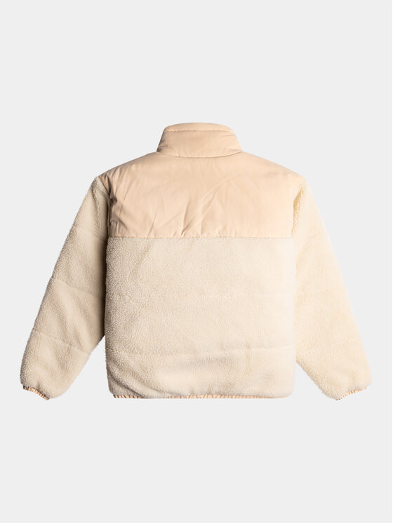 Roxy Roxy Cappotto in shearling Miracle Mile Jckt ERJJK03569 Beige Regular Fit
