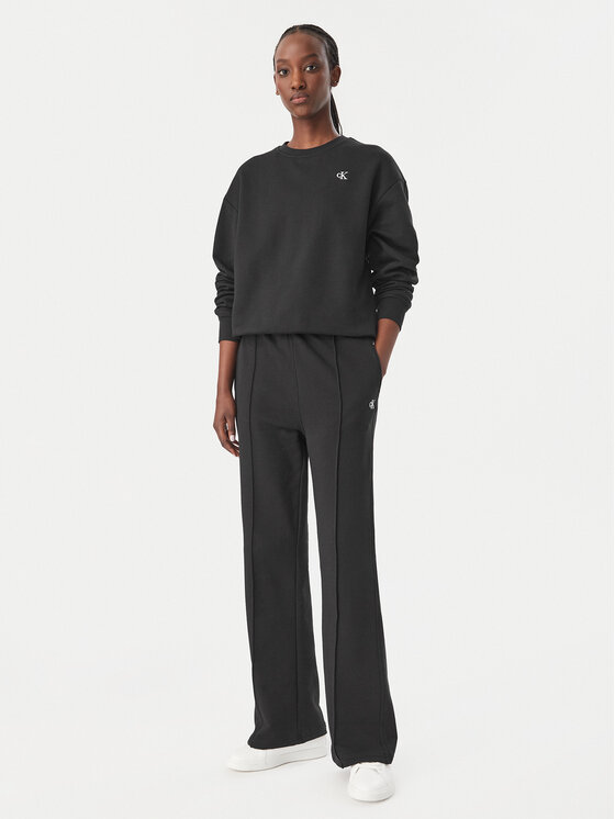 Calvin Klein Jeans Calvin Klein Jeans Bluza Monogram LV047F223G Czarny Regular Fit
