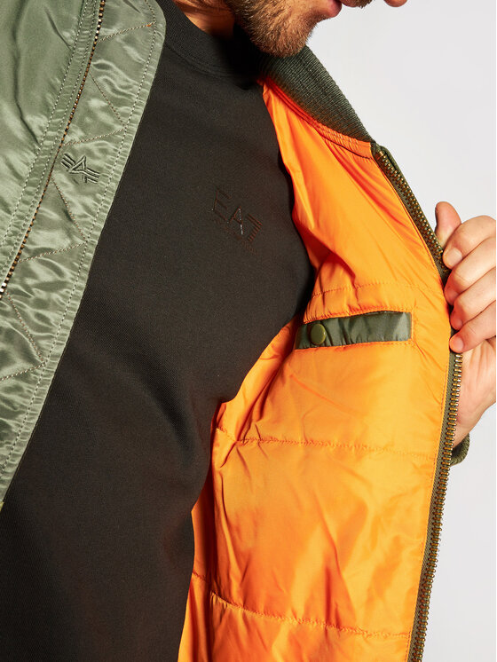 Alpha Industries Alpha Industries Kurtka bomber Ma-1 Vt 59 191118 Zielony Regular Fit