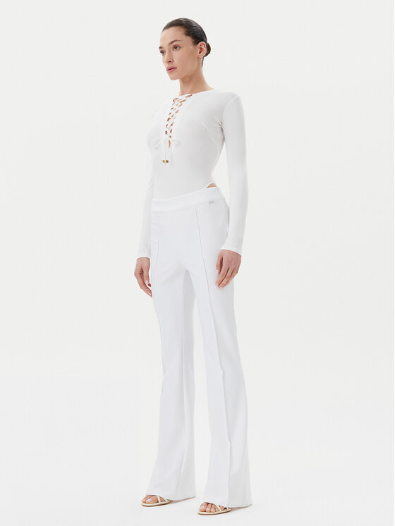 Elisabetta Franchi Elisabetta Franchi Bodi BO-019-51E2-V350 Bijela Slim Fit