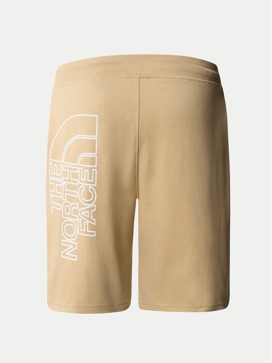 The North Face The North Face Sportske kratke hlače Graphic NF0A3S4F Bež Regular Fit