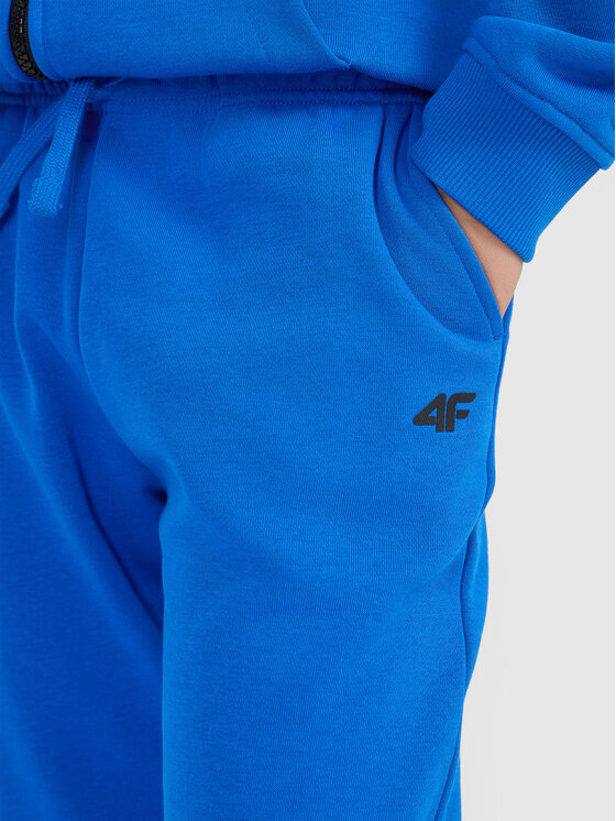 4F 4F Παντελόνι φόρμας 4FJWAW26TTROM1759-36S Μπλε Jogger Fit