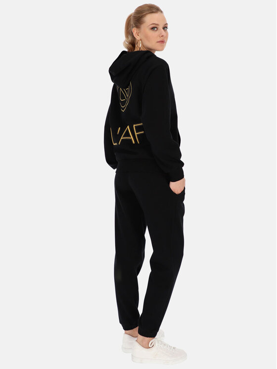 L’AF L’AF Bluza Bobi Czarny Relaxed Fit