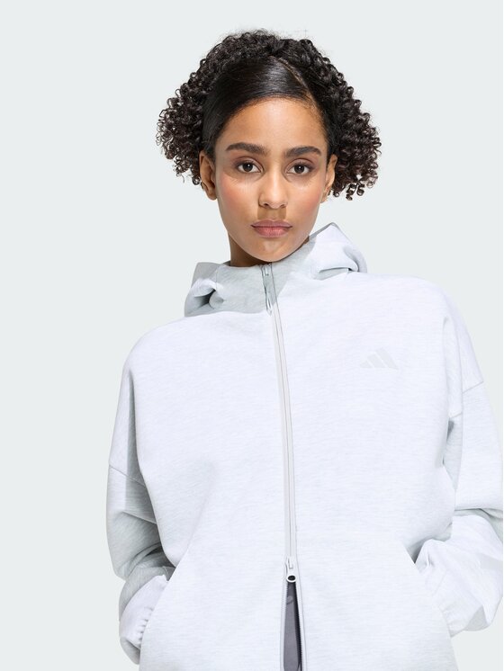 adidas adidas Bluza 164580 Szary Regular Fit