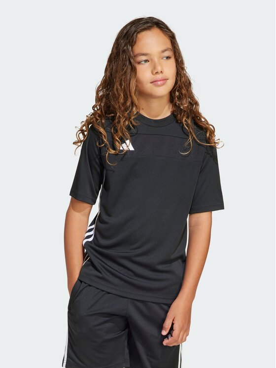 adidas adidas Koszulka techniczna Tiro 24 Jersey Kids Czarny Regular Fit