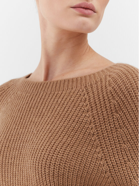 Weekend Max Mara Weekend Max Mara Pulover Xeno 2353661133 Rjava Regular Fit