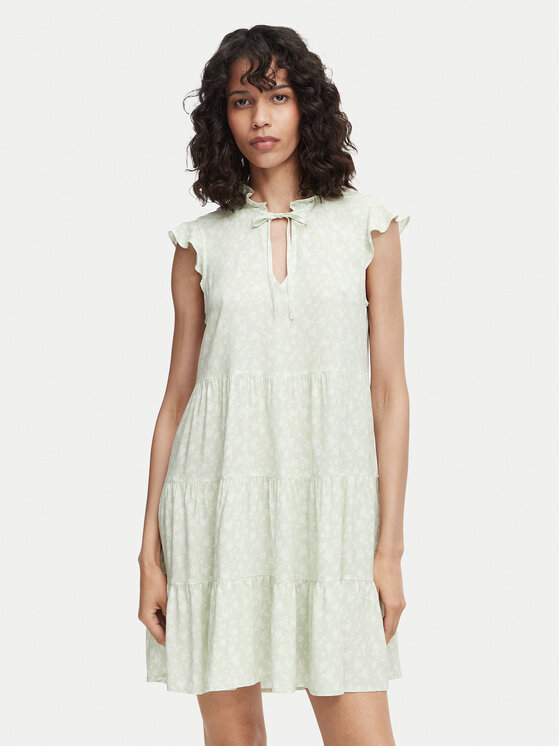 Vero Moda Vero Moda Letné šaty Alba 10342656 Svetlo zelená Regular Fit