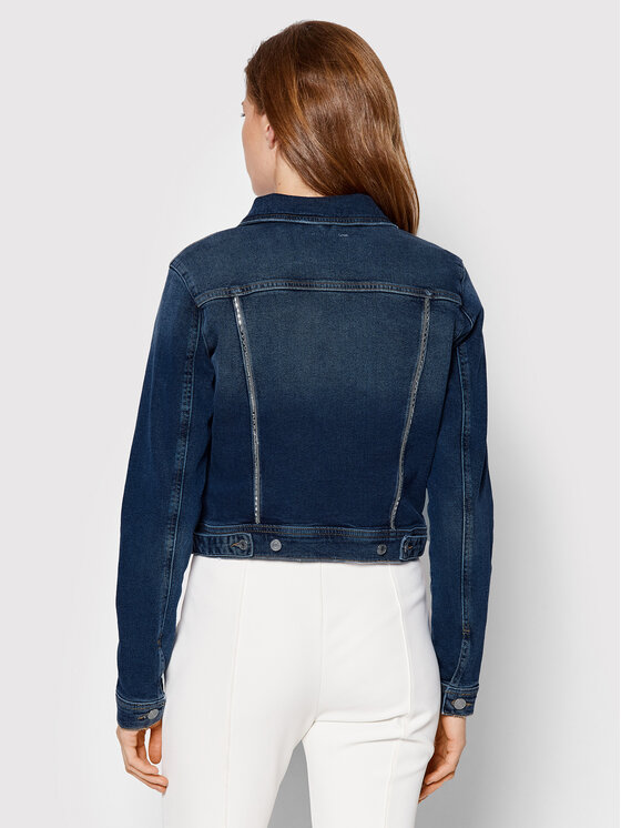 Giacca di jeans W2YN25 D4PB9 Blu Regular Fit