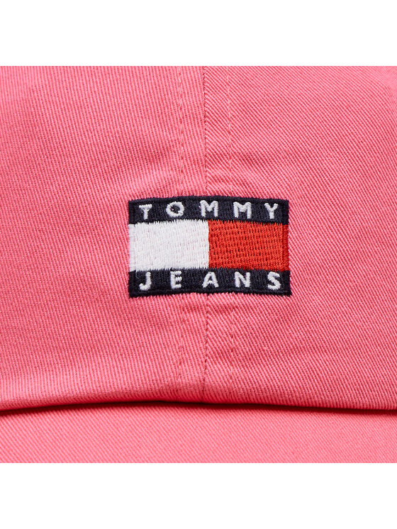 Tommy Jeans Tommy Jeans Cepure ar nagu Heritage AW0AW15848 Rozā