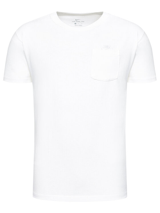 Nike Nike Majica Sportswear Essential DB3249 Bela Loose Fit