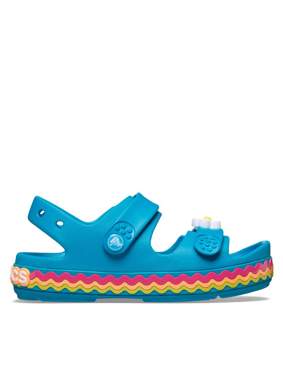 Crocs Crocs Sandale Kids’ Crocband Cruiser Ricrac Sandal 211028 Albastru